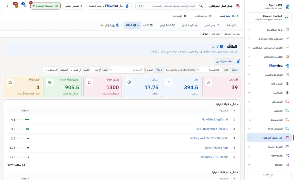 عرض الطاقة